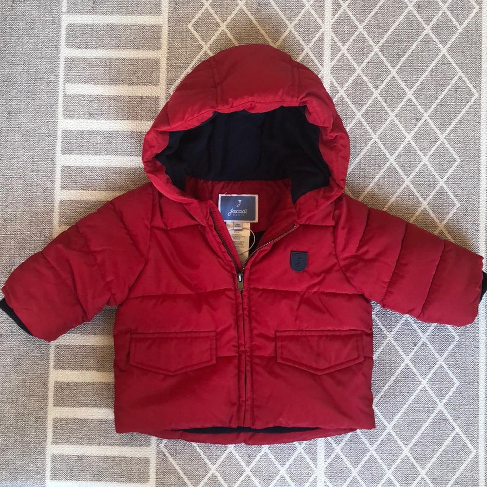 Jacadi Baby Puffer Coat 6mo